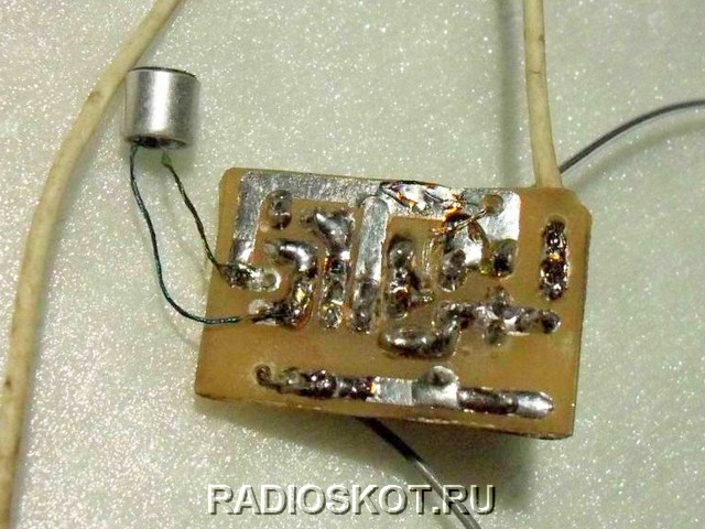 РАДИОЖУЧОК С НИЗКОВОЛЬТНЫМ ПИТАНИЕМ