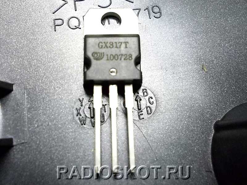 Собрал простой стабилизатор на LM317