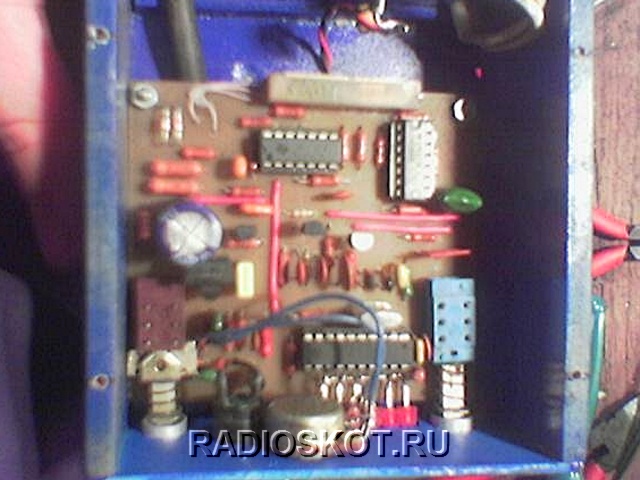 Импульсный металлоискатель Tracker PI-2 на микроконтроллере ATtiny2313. Плата и фото