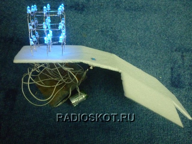 LED 3D кубик своими руками