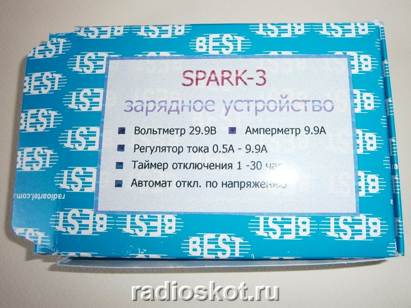 ЗАРЯДНОЕ УСТРОЙСТВО С МИКРОКОНТРОЛЛЕРОМ СПАРК-3