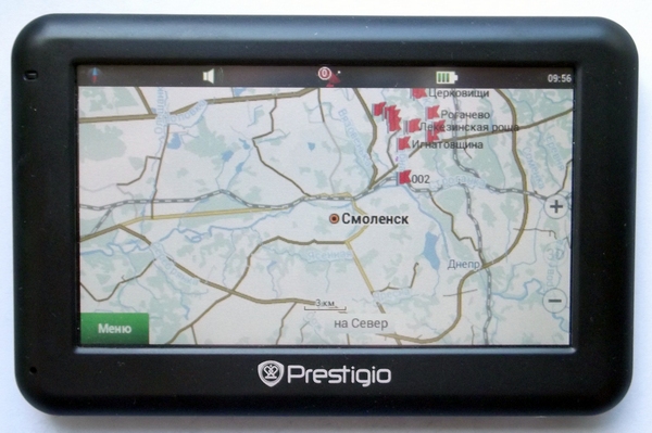 Спутниковая навигация при помощи карманного GPS