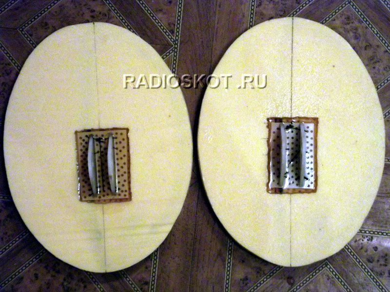 изготовлениу поисковой катушки к металлодетектору Спектр - уши