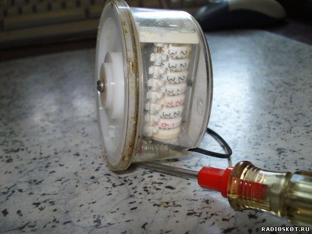 Делаем несложный счётчик намотки витков