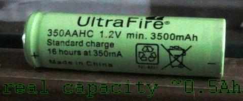 китайские аккумуляторы UltraFire 