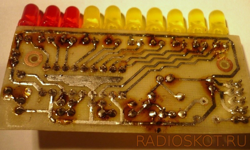 LED ИНДИКАТОР ЗВУКА