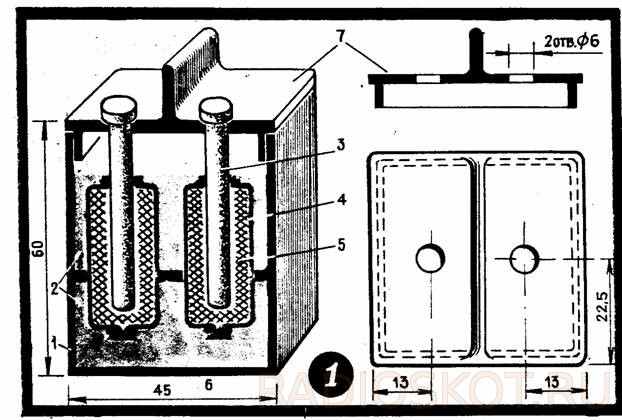 Аккумулятор работающий от газа - схема