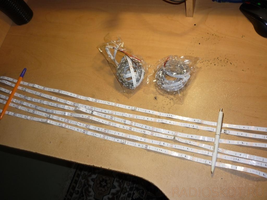 Купил кучу LED ЛЕНТ