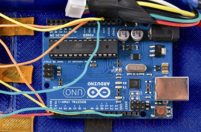 схема управления на основе Arduino