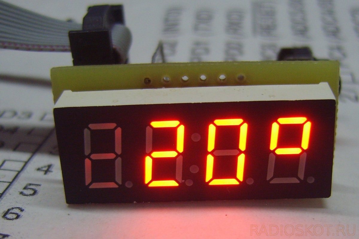Термометр - ЧАСЫ-ТЕРМОМЕТР НА МИКРОКОНТРОЛЛЕРЕ ATMEGA8