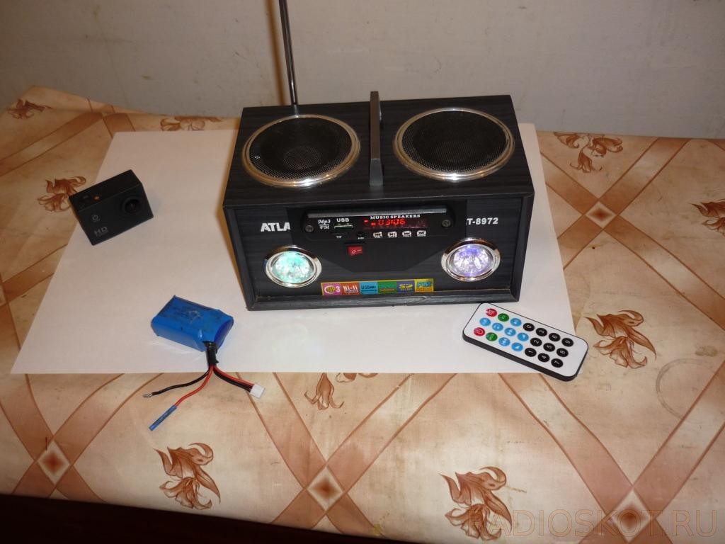 САМОДЕЛЬНАЯ ПОРТАТИВНАЯ MP3 КОЛОНКА С РАДИО 2