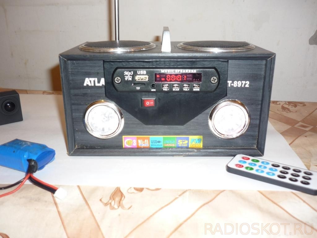 САМОДЕЛЬНАЯ ПОРТАТИВНАЯ MP3 КОЛОНКА С РАДИО 3