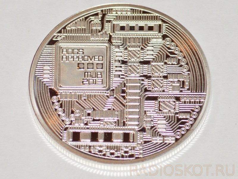 Монетовидный жетон «Биткойн»