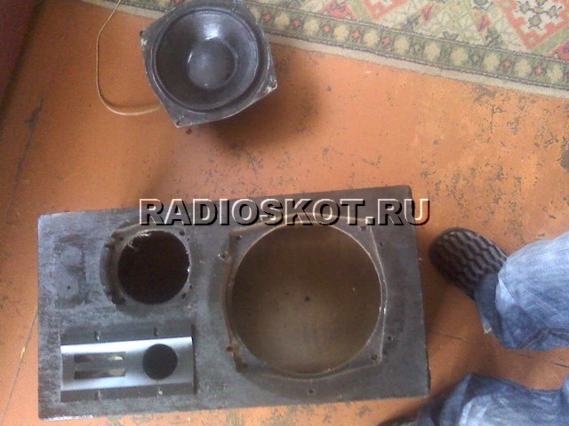 Делаем ящик сабвуфера из колонки