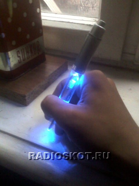 ручки со светодиодной подсветкой