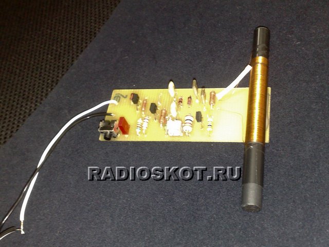 Ручной металлодетектор на транзисторах