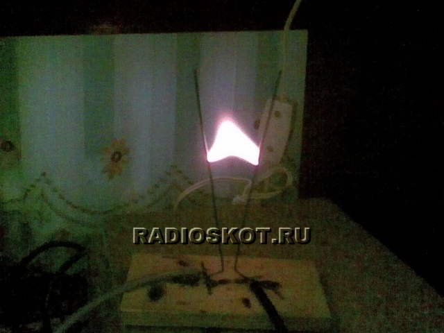 Эксперименты с высоковольтным генератором
