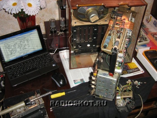 Поиск неисправностей в радиоприёмнике