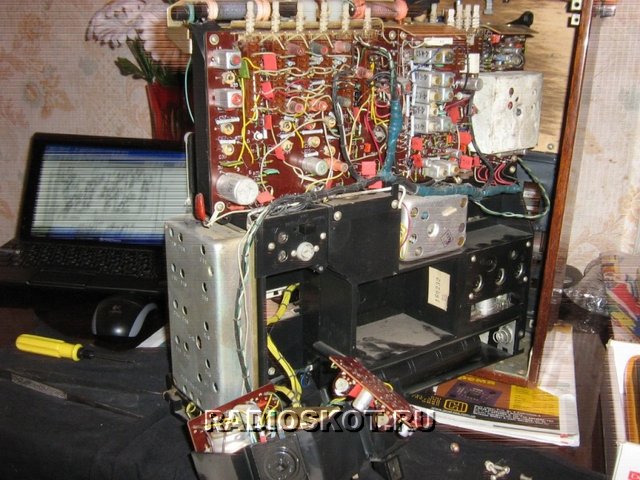 Финал ремонта радиоприёмника Ленинград-006 стерео