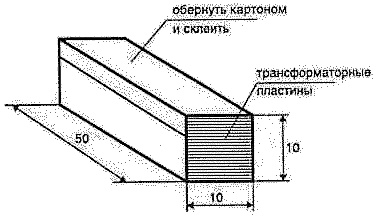 изготовление катушки для электрошокеров на железе стержне